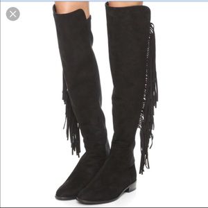 Stuart Weitzman Mane Fringe 50/50
